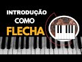 Como Flecha 🎹 Aula de teclado - Samuel Dias e Carol Braga#comoflecha#introdução#piano#tutorial