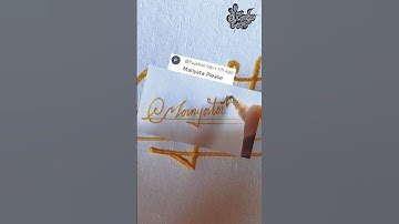 Stylish Name | Manyata | Stylish Signature | Calligraphy Signature | sk cursive art