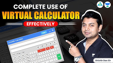 Complete Use of Virtual Calculator Effectively || Shishir Sir || #gate2023 #gate_academy