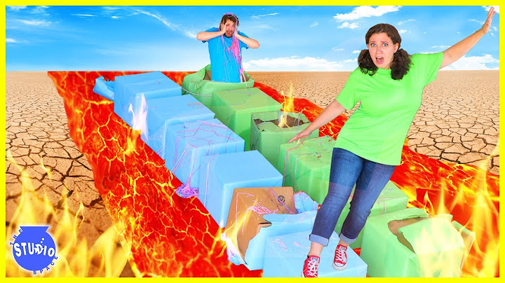 DON’T STEP ON THE WRONG BOX CHALLENGE!