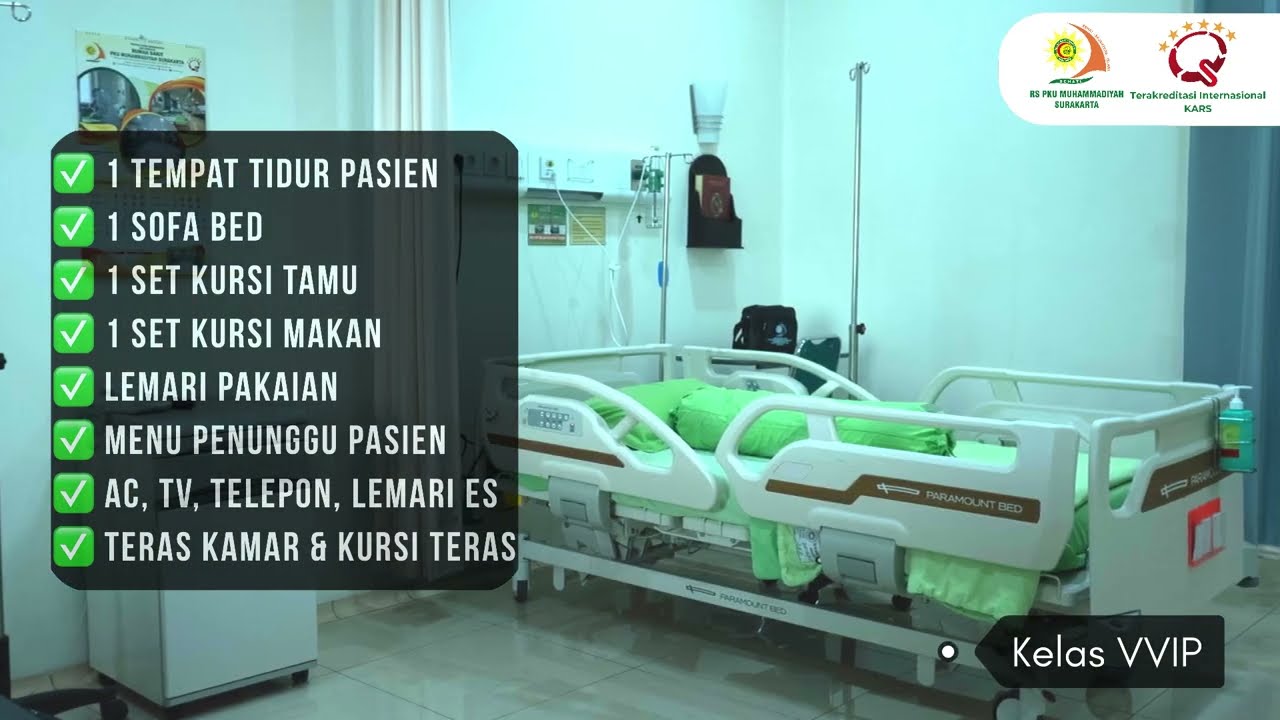 Ruang Rawat Inap RS PKU SOLO