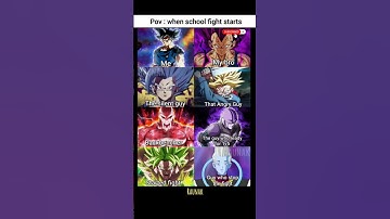 Boys In Fight 💀#animeedit #school#dragonballedit  #dragonball#anime