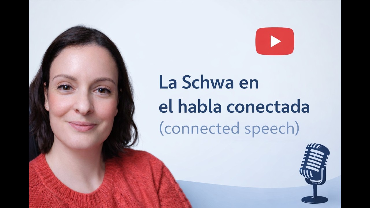 ¿Por qué  los nativos hablan rápido y se comen sonidos? Clave: La Schwa en el habla natural.