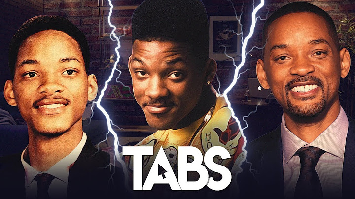 Clic droit sur WILL SMITH - TABS
