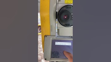Total Station Trimble M3 Set up and stake out