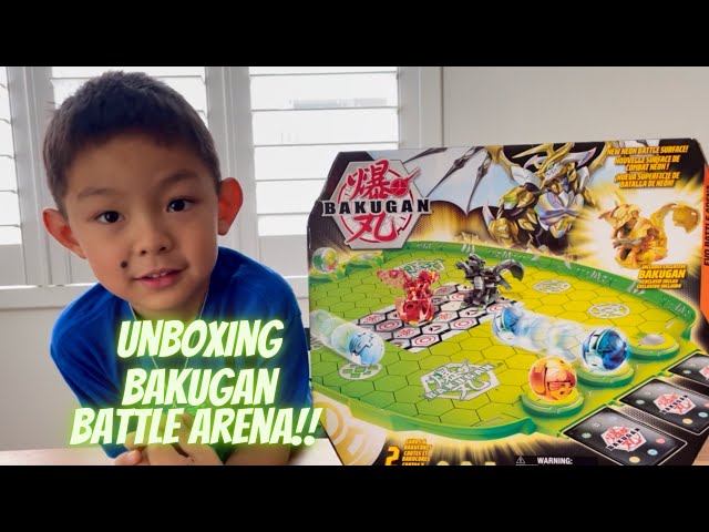 BAKUGAN BATTLE ARENA UNBOXING  Bakugan Battle Planet Unboxing