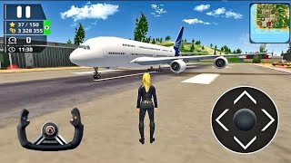 Airplane Pilot Simulator (Android/iOS) Walkthrough | Mission 1 - 4 | Gameplay | Ep 1 screenshot 2