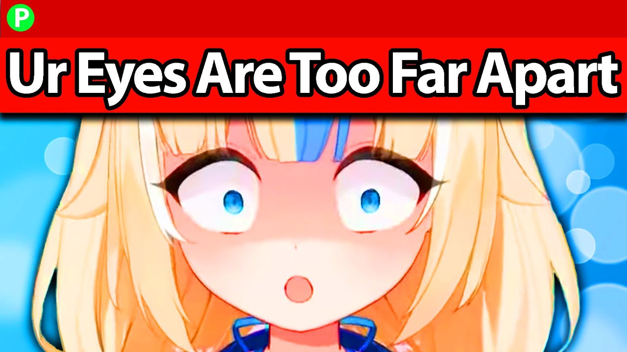 Saba got told Her Eyes Are Too Far Apart 【SAMEKO SABA】