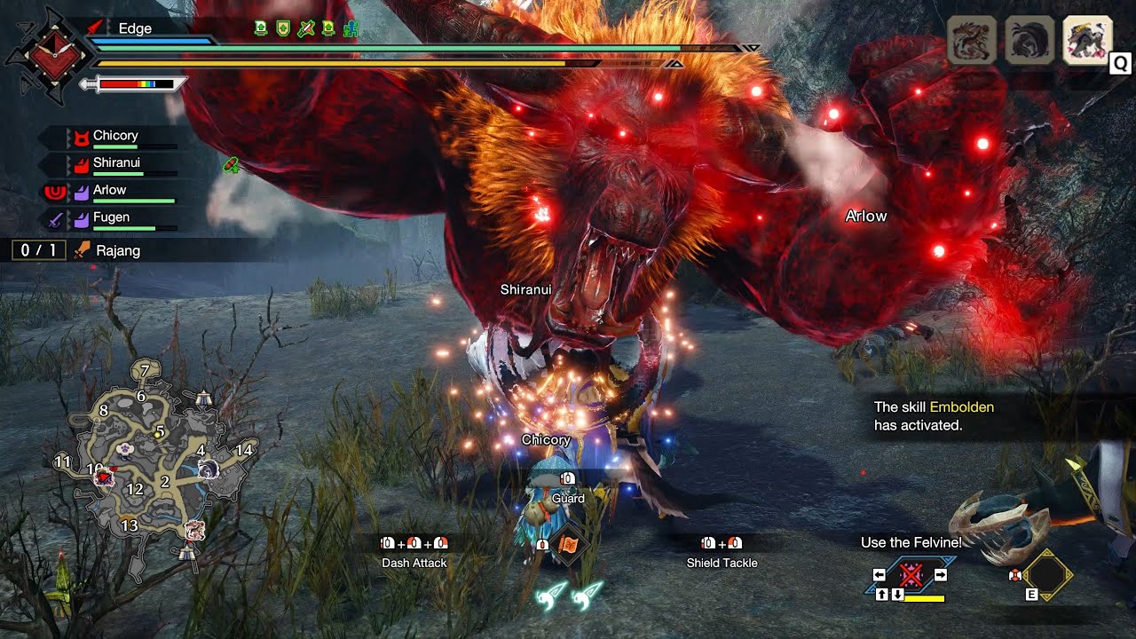 [MHR: Sunbreak] PC (219) - Anomaly Research: Rajang (Afflicted Rajang ...