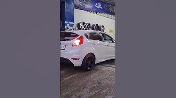 Thumbnail of Modifikasi Ford Fiesta pakai velg HSR Pente R16 #shorts #fordfiesta #hsrwheel #velghsr