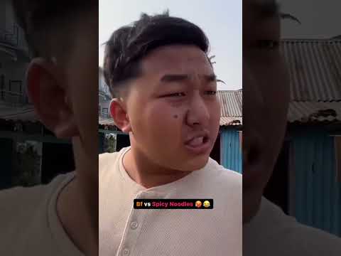 Boyfriend Vs Spicy Noddles 😂🤣