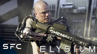 Elysium Movie | Full Final Battle Scene | Max Vs Kruger