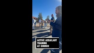 Preparation saves lives. Active assailant training led by Chief Healea and Officer Healea at #shorts