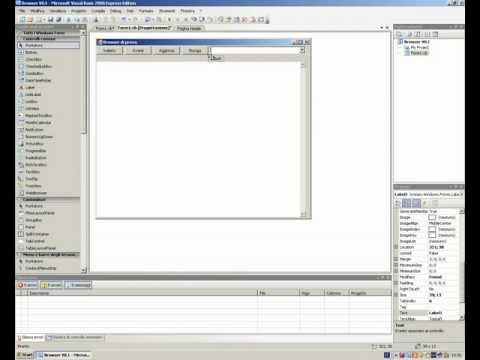 VisualBasic-Tutorial1: Creare un WebBrowser (2-Funzionalità grafiche)