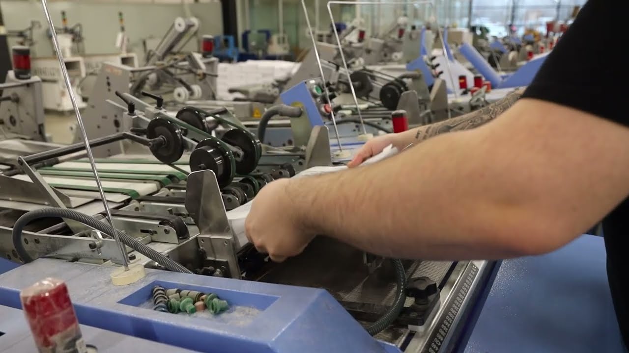 Produktion des neuen SAT-Layouts