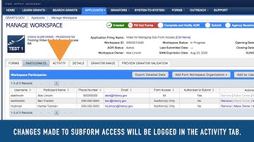 Quick Clicks: How Do Workspace Owners Manage Access to Subforms?