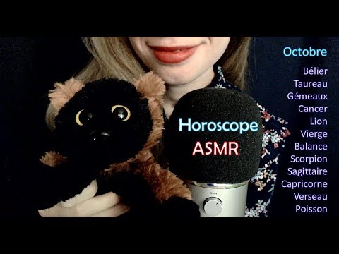 [ASMR français] Horoscope octobre 2018 - Chuchotements, multidéclencheurs