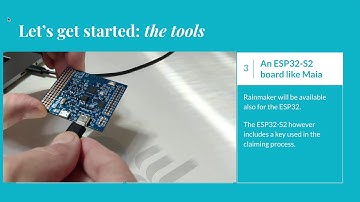 ESP32-S2 Maia: IoT device with Rainmaker