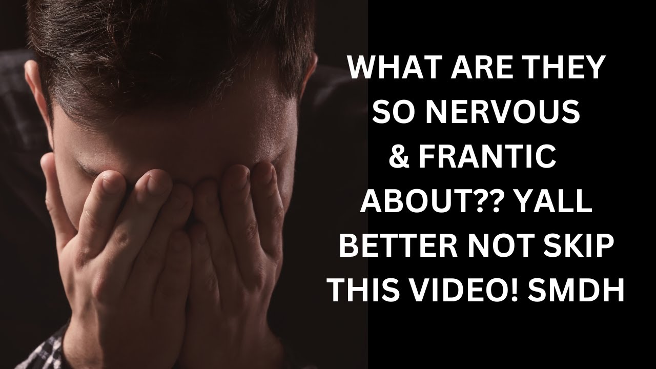 TRYING TO FIGURE OUT HOW 2 GET THEIR A$$ OUT OF THIS MESS! THEY ARE NERVOUS & FRANTIC ABOUT THIS,...