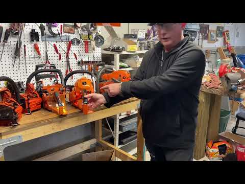How to start a echo chainsaw