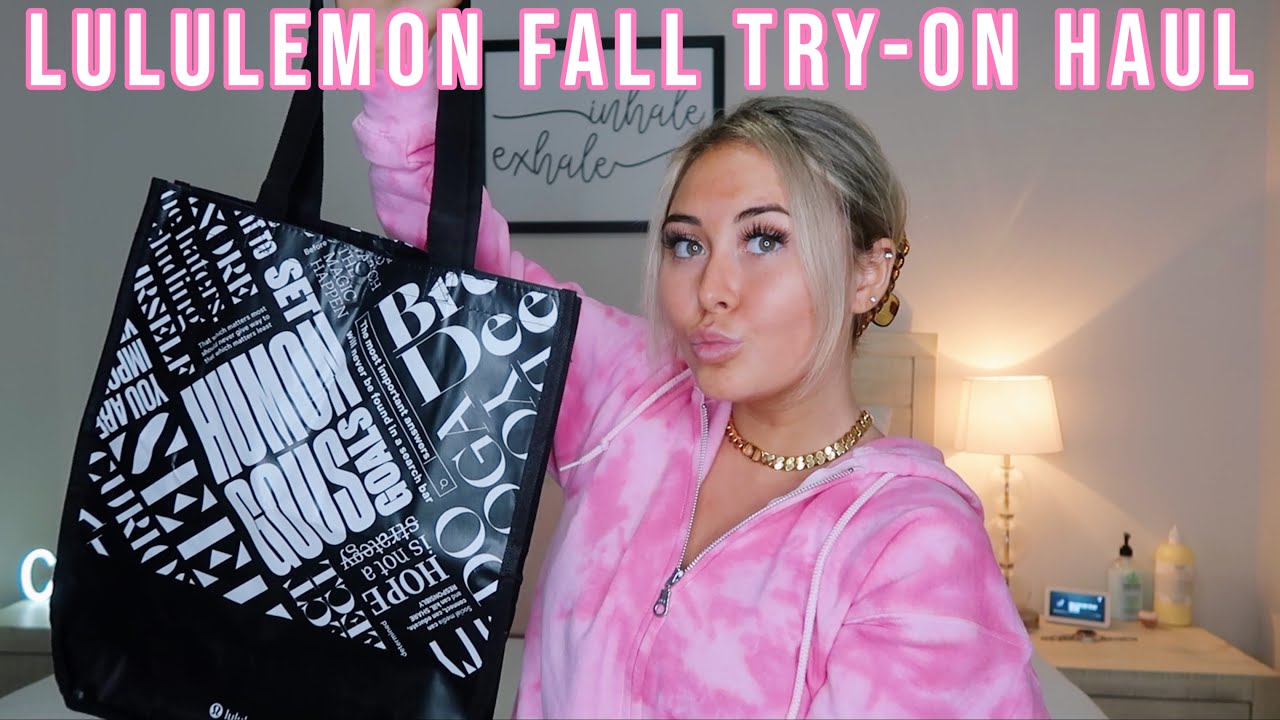 LULULEMON FALL TRY-ON CLOTHING HAUL 2020!