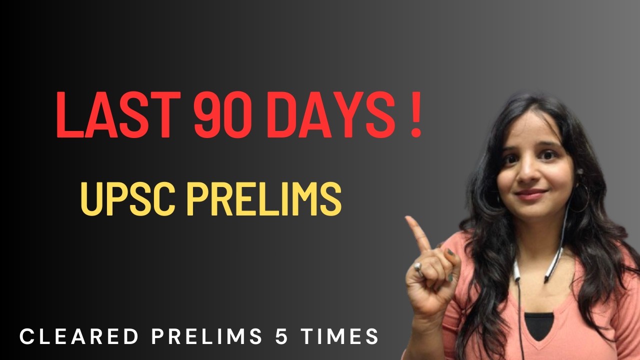 Only 90 Days Left for UPSC Prelims 2026 — Do THIS Now - YouTube