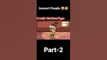 Introverts 🙈🤣 || Types Of People in India 🇮🇳🤪😂 || Not Your Type #shorts #introvert #notyourtype