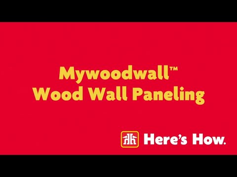 How to Install Mywoodwall Paneling