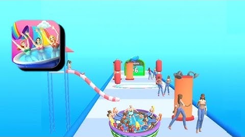 Hot Tub Run Max Level - All Levels Gameplay (iOS & Android) Part 4