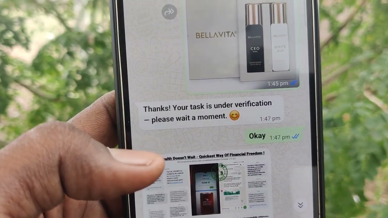 Предупреждение о мошенничестве с задачей заработать деньги в WhatsApp