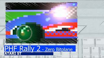 Atari ST -=PHF Rally 2 - Zero Bitplane=-
