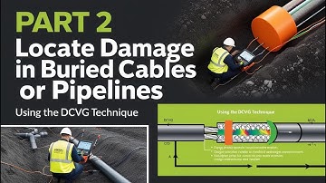part 2 How to Locate Damage in Buried Cables or Pipelines Using the DCVG Technique. rust