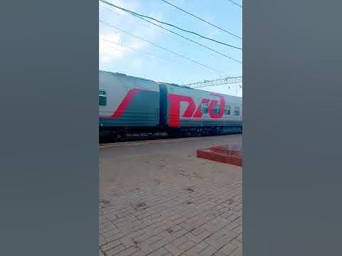 #эп1 с пассажирским поездом сообщение Новокузнецк-Кисловодск #train # ...