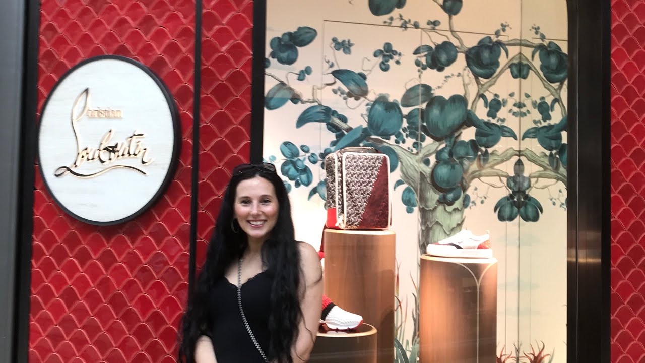 Christian Louboutin Shopping Vlog, Shoes Try On and How To Protect Red Bottom Sole ft. Feet