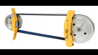 Laser Belt/Pulley Alignment Method