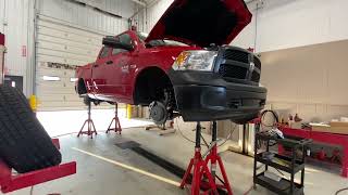 Motofab spacer lift on Ram 1500