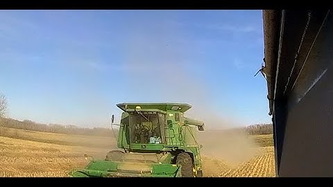 Farming - Combine to Grain Bin Timelapse
