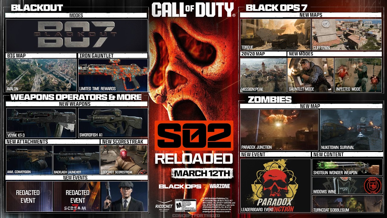 Полное обновление и загрузка 2-го сезона Black Ops 7 "Перезагрузка"! (Кроссовер-событие, новый ко...