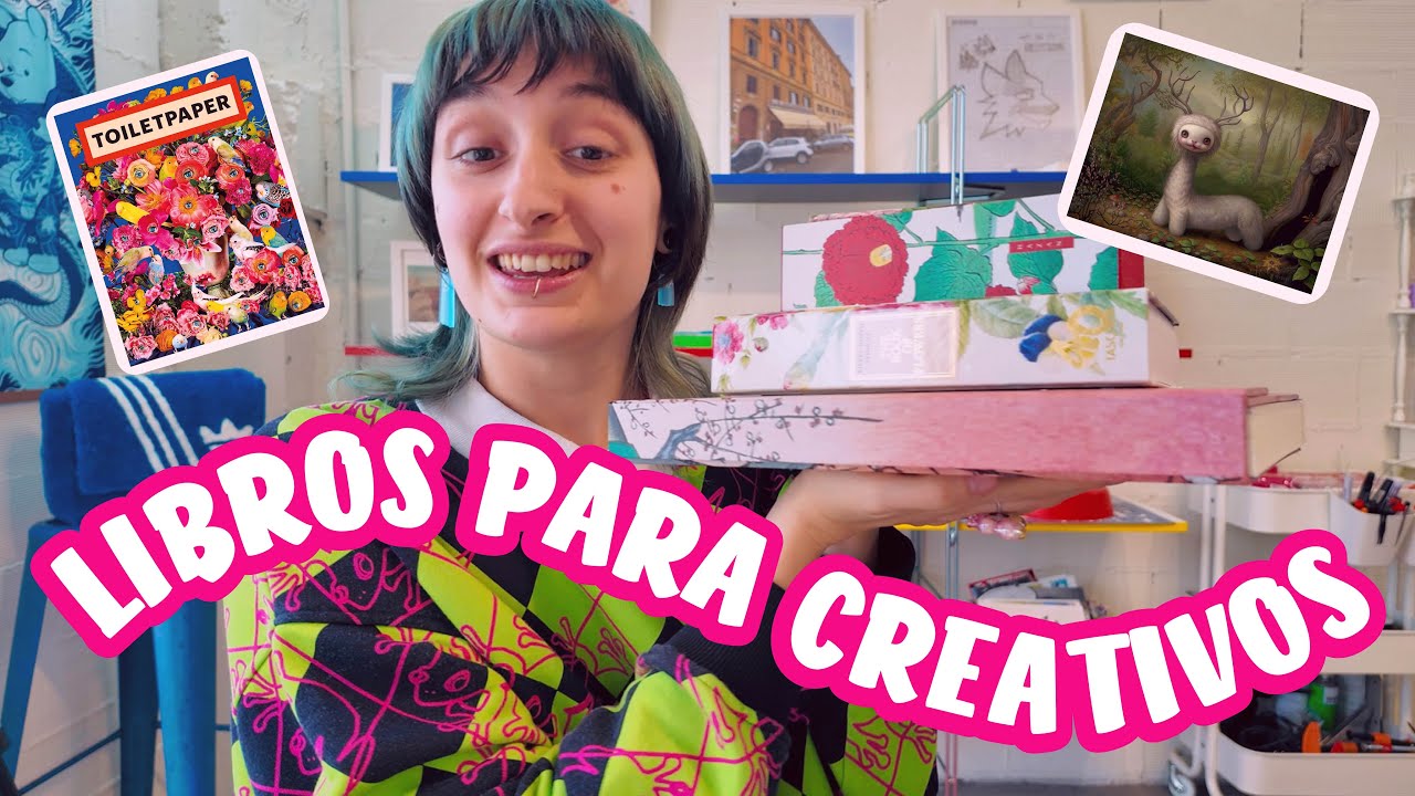 ✨LIBROS de INSPIRACIÓN para ARTISTAS (o no) ✨ que tengo en mi estudio 💖
