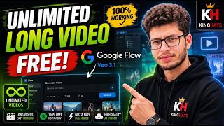 Unlimited Long AI s for FREE Google Flow Tutorial