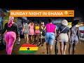 Sunday Night in Ghana 🇬🇭 | Ayigya Tech Junction Nightlife Scenes (AfroNite)