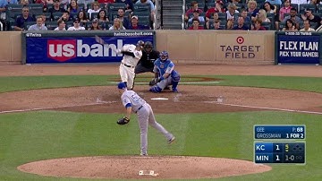 KC@MIN: Grossman mashes solo homer to right-center