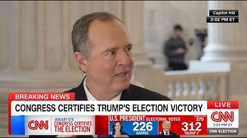 Sen. Schiff Discusses January 6th Anniversary with CNN