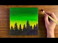 Easy Nature Painting for Beginners | Acrylic Painting Tutorial for Beginners