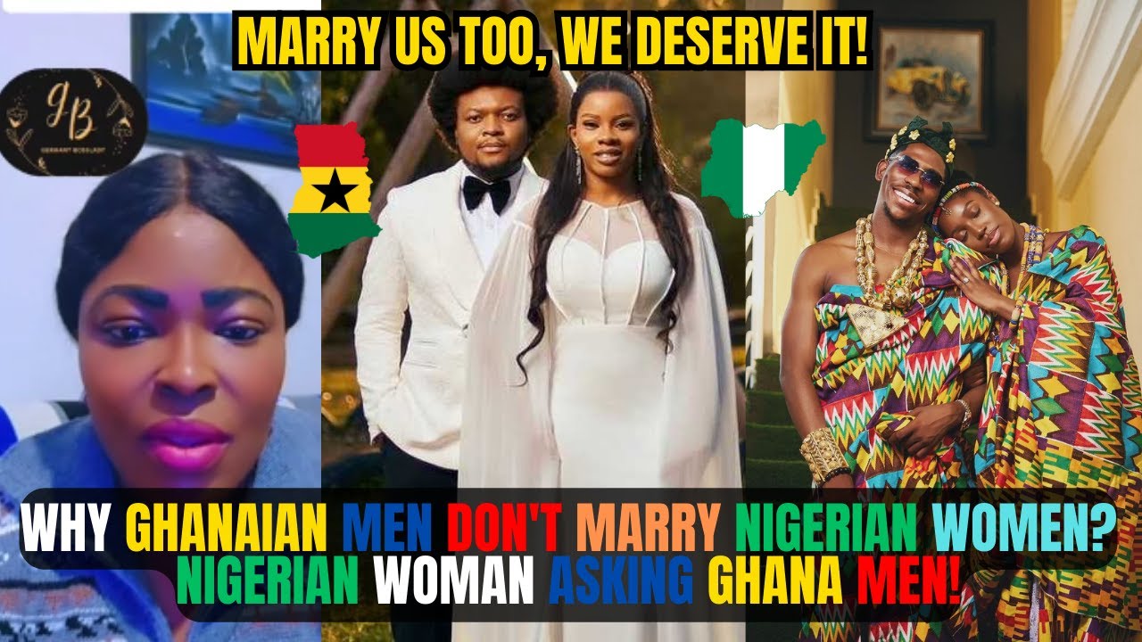 🇬🇭🇳🇬 WHY GHANAIAN MEN DON'T MARRY NIGERIAN WOMEN? || NIGERIAN WOMAN ASKING 🇬🇭 GHANA MEN || Kamma Dyn