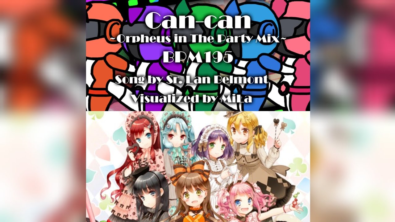 Can-can Chocolate Smile Remix - PUMP IT UP STEPP1 FINALE Music [60fps]