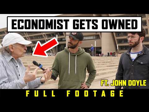 Liberal Economist Goes Full Mask Off At No Kings Protest