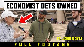 Liberal Economist Goes FULL MASK OFF At No Kings Protest