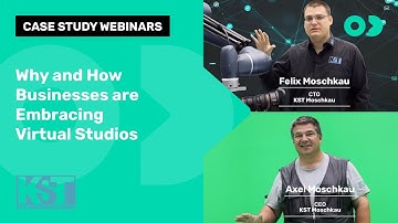 Case Study Webinars - Why and How Businesses are Embracing Virtual Studios