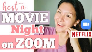Virtual Watch Party With Friends | How to Watch Netflix with Friends in Zoom | Watch Movies in Zoom